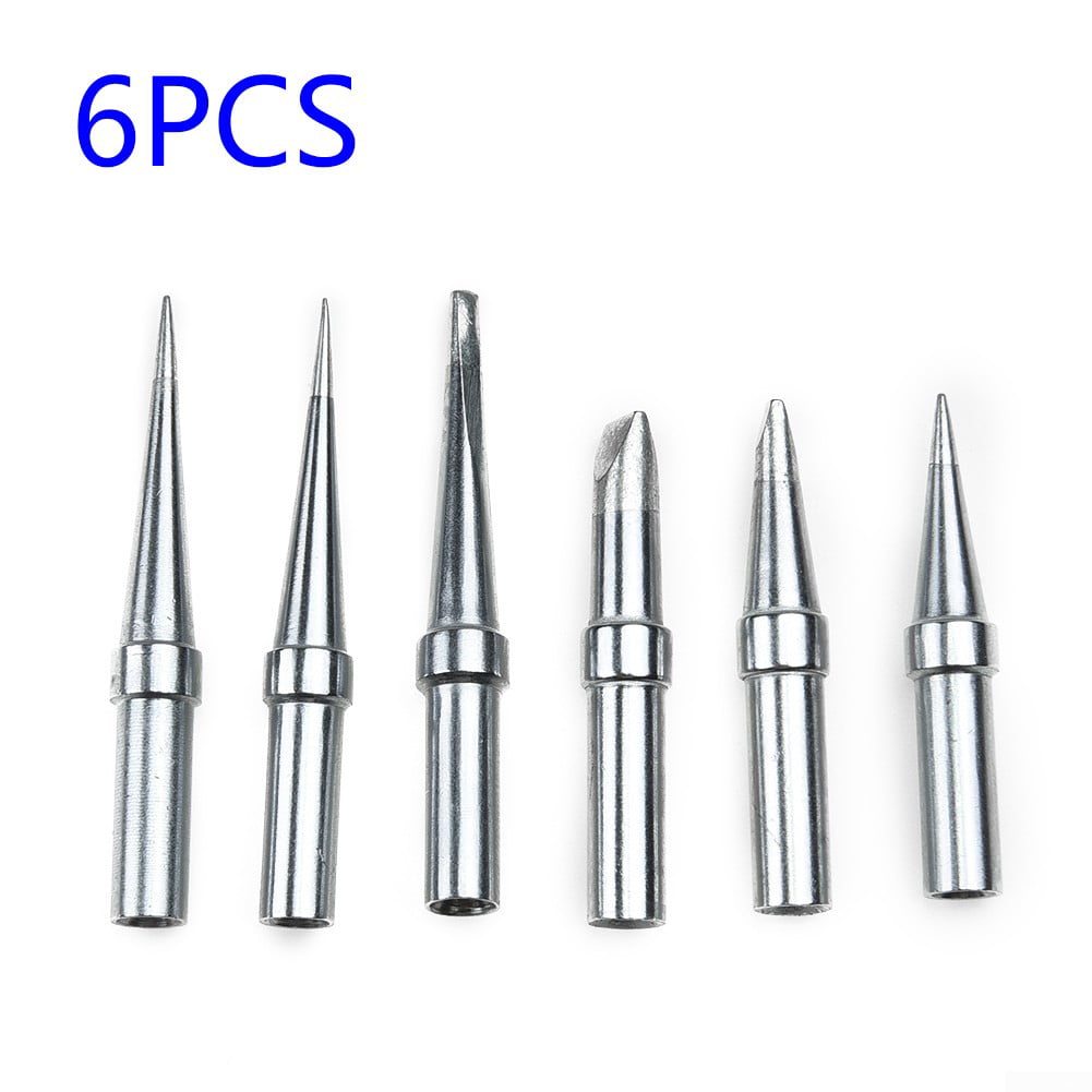 6pcs ETO Weller ET Soldering Iron Replacement Tips For WES51/50 WESD51 WE1010NA 