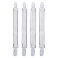 thumbnail image 2 of Sujetadores De Sábanas, Correas De Elásticas De 4 Piezas Con Clips, Alta Elasticidad De La Ropa Blanca Peguas Coritas De Fijación Para Una Lámina Plana Delgada, 2 of 7