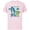 Soft Pink, variant on Disney PIXAR Sulley and Mike Wazowski Monster Buddies T-Shirt - Short Sleeve Cotton T-Shirt for Adults - Customized-Soft Pink