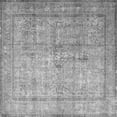 thumbnail image 1 of Ahgly Company Indoor Square Persian Gray Traditional Area Rugs, 4' Square, 1 of 1