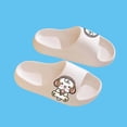 thumbnail image 4 of IVEYRTF Kids Slides Shoes Non Slip Thick Sole Casual Solid Color Home Slippers Bathroom Indoor Summer Comfort Breathable Slide Sandals, 4 of 6