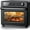 Black, variant on 12-in-1 Air Fryer Toaster Oven Combo,18 Qt Countertop Convection Oven with Rapaid Steam,Grill,Bake,Broil,Air Fry,Toast,Dehydrate,Pizza,450°F Max Temperature Oven Cooker with 24 Timer - Black