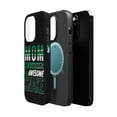 thumbnail image 2 of DistinctInk MagSafe Tough Case for Apple iPhone 13 Pro (6.1" Screen) - Mom of a Freaking Awesome Snake - Lightweight Grip, 2 of 6