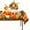 Orange, variant on Fall Pumpkin Scarecrow Polyester Rectangular Tablecloth 60x84 Inch, Thanksgiving Autumn Harvest Washable Table Cloth Picnic Party Table Cover for Kitchen Dinning Room Decor