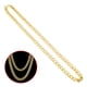 thumbnail image 3 of Guardurnaity Cadenas de eslabones de acero inoxidable simples de 3-5 mm para hombre para mujer Joyería de cadena unisex Ropa, zapatos y accesorios Miscelánea Oro 3 mm x 40 cm, 3 of 6