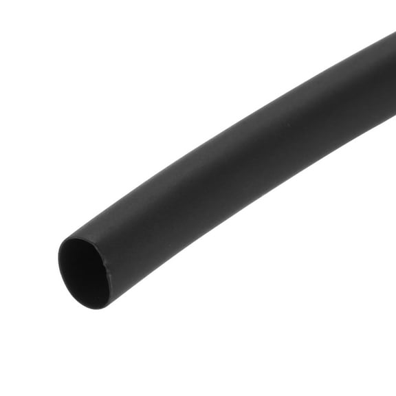 Heat Shrink Tube 2:1 Electrical Insulation Black 4mm Diameter 8m Length