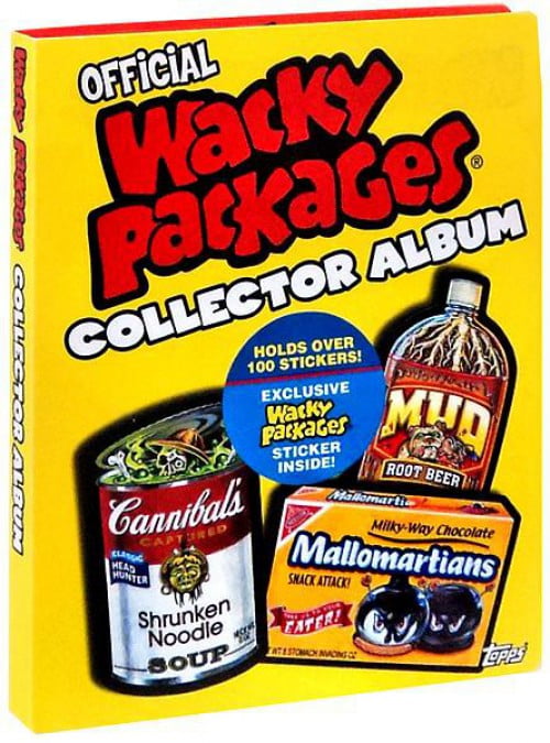 WACKY PACKAGES 1982 RARE ALBUM STICKERS 1 UNOPENED PACK IN VERY GOOD CONDITION 