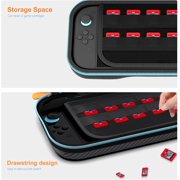 Carrying Case for Nintendo Switch 2 (2025) Portable Hard Shell Portable Hard Shell Pouch Carrying Travel Game Bag for Nintendo Switch 2 Accessories Holds 12 Game Card Storage