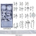 thumbnail image 2 of 30PC Christmas Ornament Set, 30-Piece Holiday Decorations, Assorted Shapes with Ribbons, Festive Tree Decor for Home, 2 of 9