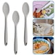 thumbnail image 4 of 3 unids cocina silicona cucharas de cucharas cucharas sopa cucharas creativas ensalada cucharas, 4 of 8