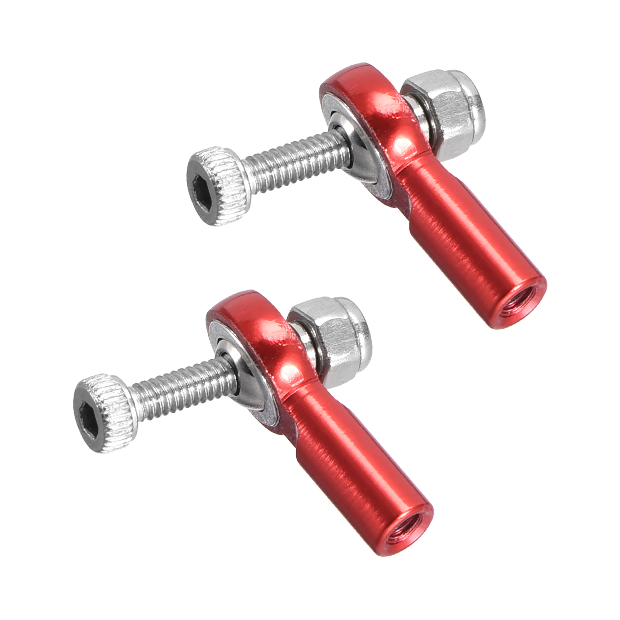 2PCS M2/2mm 15mm Linkage Rod End Tie Rod End Ball Head Joint Adapter