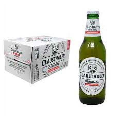 Clausthaler ORIGINAL Non Alcoholic (Pack of 24) (1 Case) 12oz Bottles The German Pioneer Malt Beverage (Includes 24 Individual Original Bottles)