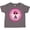 Charcoal Grey, variant on Inktastic Daddys Little Rocker Girl Girls Toddler T-Shirt