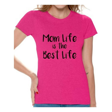 Awkward Styles Women's Mom Life Graphic T-shirt Tops The Best