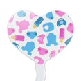 thumbnail image 2 of Cute Baby Things Pattern Heart Love Cupcake Picks Toppers Decoration Set of 6, 2 of 6