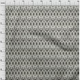 thumbnail image 3 of oneOone Tissu Popeline de Coton Imprimé Ikat Paisley & Chevron au Mètre 42 Pouces de Large, 3 of 4