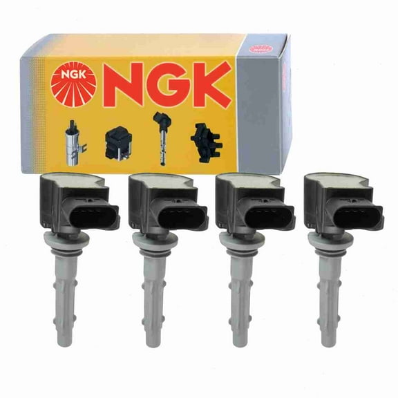 4 pc NGK 48739 Ignition Coils for 000 150 19 80 000 150 27 80 0001502780 00501 1501980 1502780 178-8529 2505-555817 36-8216 501 68011844AA 68139957AA 921-2103 E1035 E1085 GN10232 GN10235 IC615 IC758