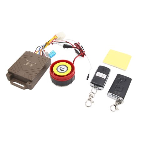 125dB Waterproof Motorcycle Anti Theft Security Alarm System Set w