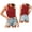 Red, variant on OGLCCG Workout Tops for Women Crewneck Open Back Sleeveless Tank Tops Loose Fit Athletic Gym Yoga Shirts,Brown