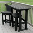 thumbnail image 2 of Highwood 3-pc Lehigh Balcony Set - Counter Height, Outdoor, Eco-friendly, Synthetic Wood, 2 of 9