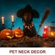 thumbnail image 4 of Collar de gato con temática de Halloween, diseño de campana, Collar de gato de calabaza, decoración del cuello para mascota, 2 uds., 4 of 6