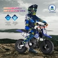 thumbnail image 5 of HOVER HEART DB002 50cc Gas Powered Mini Bike, Off-Road Tires, EPA Approved √¢¬Ä¬ì Green, 5 of 7
