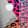 thumbnail image 3 of 4x5 Rug, Leopard Print Rug Washable Non Slip Soft for Living Room Bedroom, Neon Gradient Cheetah Print Area Rug, Animal Print Carpet, Leopard Print Home Decor & Gifts, 3 of 7