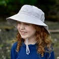 thumbnail image 3 of JAN & JUL Baby Toddler Summer Adjustable Bucket Hat For Beach Play (M: 6-24 Months, Grey Cloud), 3 of 7