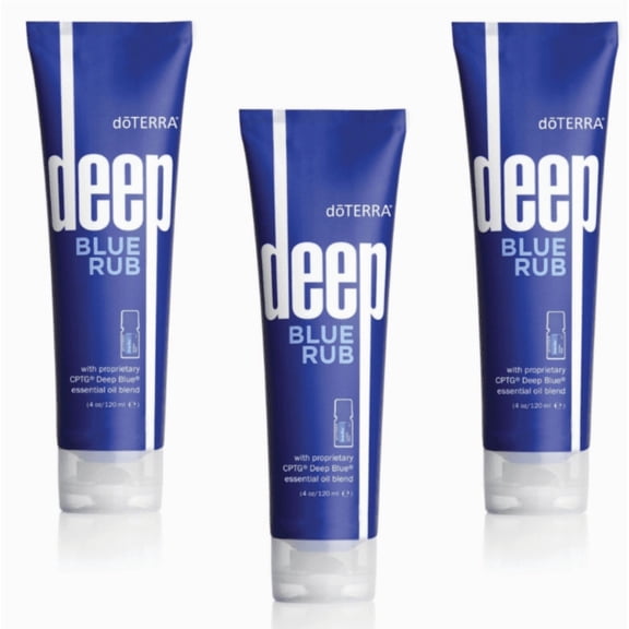 3PACK Household air purification DoterraDeepp Bluee Rub Cream - 4 oz