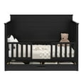 thumbnail image 6 of Graco Tristan Convertible Baby Crib with Drawer, Black, 6 of 8