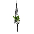 thumbnail image 2 of Cheers Suspensions pour Plantes Pot de Fleurs Coloré Filet Tissé à la Main Support Suspendu Décoration Maison, 2 of 2