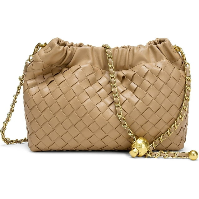 LHSHID Small Crossbody Bag For Women Trendy.Dumpling Bag Clutch Purse For Women Evening Bag Cloud Purse Vegan Leather Hobo Bag