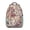 Beige-8, variant on Retro Tropical Floral Bookbag - Ergonomic Breathable School Bag for College