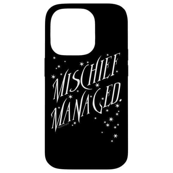 Funda para teléfono Harry Potter Mischief Managed Quote iPhone 14 Pro