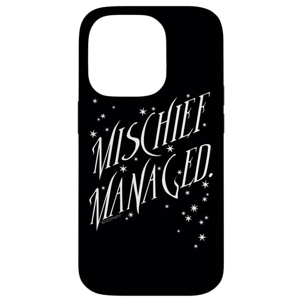 Funda para teléfono Harry Potter Mischief Managed Quote iPhone 14 Pro