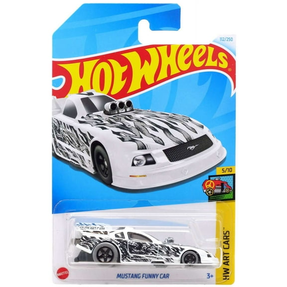 Hot Wheels HW Art Cars Mustang Funny Car Diecast Car