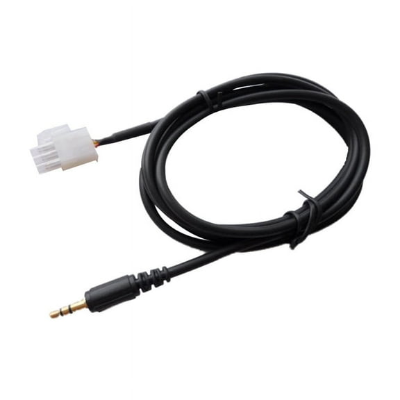 3.5mm Motorcycle AUX Audio Cable Male Line 3-PIN For GL1800 Goldwing