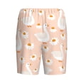thumbnail image 2 of Haiem Geese and Flower Men's Pajama Short with Soft Woven Cotton Elastic Waistband Sleep Short-XX-Large, 2 of 9