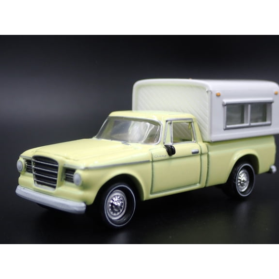 Open Box 1960-1964 STUDEBAKER CHAMP PICKUP TRUCK W HITCH 1:64 SCALE DIECAST MODEL CAR