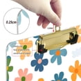 thumbnail image 6 of FORMRS Acrylic Clipboard with Low Profile Clip Standard A4 Letter Size, 12.5" x 9", Colorful Flowers, 6 of 8