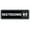 Black, variant on Standard Restrooms Sign - Lt Gray - Small 2" X 6"