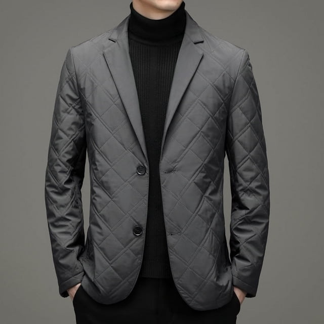 Traje casual para hombre, primavera y otoño, abrigo de invierno, traje de negocios para jóvenes y de mediana edad, traje pequeño, moda formal superior