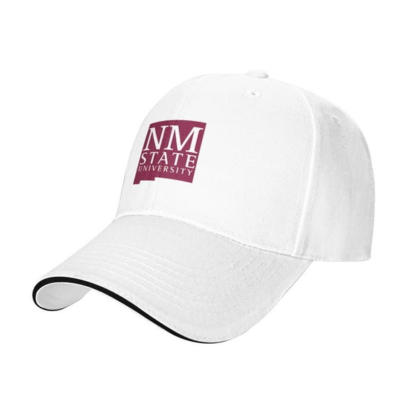 New Mexico State University Casual Sandwich Baseball Cap Adjustable For Men For Women