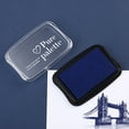 thumbnail image 1 of MYG Large Stamp Pads, Ink Pads, Solid Colors Available for Craft Scrapbooking Fingerpaint on Paper Wood Fabric (Blue), 1 of 6
