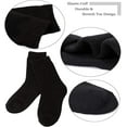 thumbnail image 4 of Yoicy Womens Extra Thick Wool Boot Crew Winter Socks (3 Pack),Plain Size 5-10,Black, 4 of 7