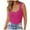 Pink, variant on Vetement Femme ete 2025 Women Basic Slim Fit Summer Tops Cute Sleeveless Shirts Tee Shirt Women Graphic Womens Neck Tops Long Sleeve Womens Long Sleeve Tee Solid Shirts Opaque for Short S S