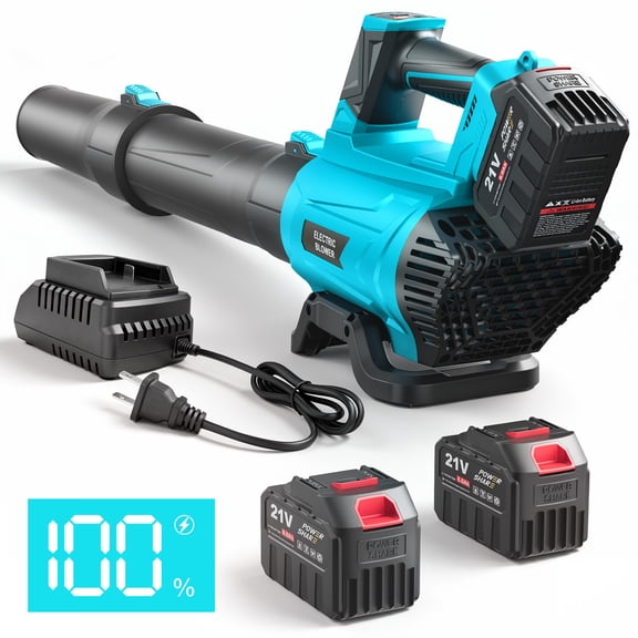 Catgood 6AH Cordless Leaf Blower, 5 Speed Leaf Blower with Trubo Mode , 650CFM Handheld Leaf Blower, Lightweight, for Lawn, Patio, Yard and Dust Cleaning