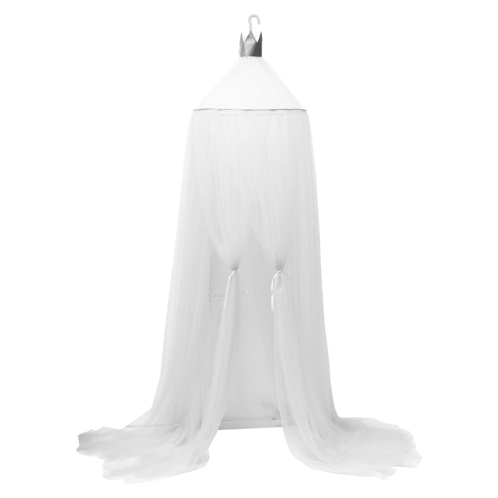 Princess Bed Canopy for Kids,Hanging Round Dome Mosquito Net Bed Canopy for Kids Bed, Kids Play