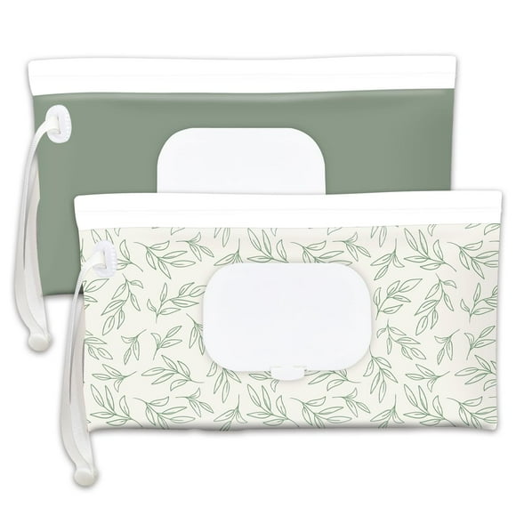 Dispensador de toallitas para bebés Cephira Portable Sage para viajes