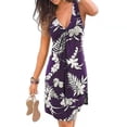 thumbnail image 1 of Nouvelle Robe Mini Décontractée Sans Manches à Col en V Sexy Boho Plage pour Femmes, 1 of 6